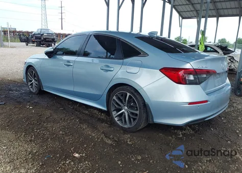 2022 Honda Civic Touring z USA, uszkodzony, nr VIN 2HGFE1F9XNH321703